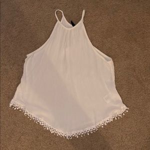 Cream H&M Halter Top